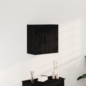 Armario de Pared Negro Roble 60x31x60 cm Madera Elaborada von , Schließfächer und Lagerschränke - Ref: Foro24-862945, Preis: ...