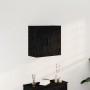 Armario de Pared Negro Roble 60x31x60 cm Madera Elaborada von , Schließfächer und Lagerschränke - Ref: Foro24-862945, Preis: ...