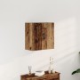 Cabinet montado en la pared de madera antigua 60x31,5x60 cm de madera ingeniería von , Schließfächer und Lagerschränke - Ref:...