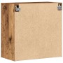 Cabinet montado en la pared de madera antigua 60x31,5x60 cm de madera ingeniería von , Schließfächer und Lagerschränke - Ref:...