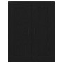 Armario de Pared Negro Roble 69,5x34x90 cm Madera de , Aparadores - Ref: Foro24-862951, Precio: 85,44 €, Descuento: %