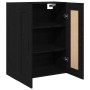 Armario de Pared Negro Roble 69,5x34x90 cm Madera de , Aparadores - Ref: Foro24-862951, Precio: 85,44 €, Descuento: %
