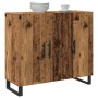 Sideboard con 3 puertas de madera vieja 90x34x80 cm de madera compuesta de , Aparadores - Ref: Foro24-862953, Precio: 116,66 ...