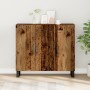 Sideboard con 3 puertas de madera vieja 90x34x80 cm de madera compuesta de , Aparadores - Ref: Foro24-862953, Precio: 116,66 ...
