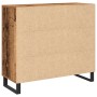 Sideboard con 3 puertas de madera vieja 90x34x80 cm de madera compuesta de , Aparadores - Ref: Foro24-862953, Precio: 116,66 ...