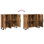 Sideboard con 3 puertas de madera vieja 90x34x80 cm de madera compuesta de , Aparadores - Ref: Foro24-862953, Precio: 116,66 ...