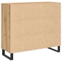 Sideboard con 3 puertas de roble artesano 90x34x80 cm de madera elaborada de , Aparadores - Ref: Foro24-862954, Precio: 116,6...