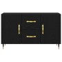 Aparador Negro de Roble 100x36x60 cm de Madera Elaborada de , Aparadores - Ref: Foro24-862956, Precio: 122,54 €, Descuento: %
