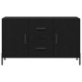 Aparador Negro de Roble 100x36x60 cm Madera de Ingeniería de , Aparadores - Ref: Foro24-862958, Precio: 137,54 €, Descuento: %