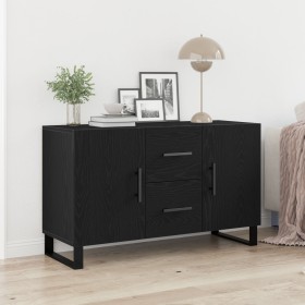 Aparador Negro de Roble 100x36x60 cm Madera Engineered von , Sideboards - Ref: Foro24-862960, Preis: 112,72 €, Rabatt: %
