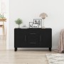 Aparador Negro de Roble 100x36x60 cm Madera Engineered de , Aparadores - Ref: Foro24-862960, Precio: 117,27 €, Descuento: %