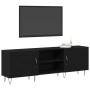 mueble para TV  Negro Roble 150x30x50 cm Madera elaborada | Foro24.es | Tu tienda online para hogar, jardín y más Foro24.es