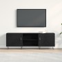 mueble para TV  Negro Roble 150x30x50 cm Madera elaborada | Foro24.es | Tu tienda online para hogar, jardín y más Foro24.es