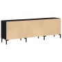 Cabinet de Televisión Negro Roble 150x30x50 cm Madera Elaborada von , TV-Möbel - Ref: Foro24-862962, Preis: 122,50 €, Rabatt: %