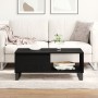 Mesa de Café de Negro Roble 90x50x36,5 cm Madera elaborada by , Coffee table - Ref: Foro24-862963, Price: 91,52 €, Discount: %