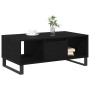 Mesa de café Negro Roble 90x50x36,5 cm Madera engineered by , Coffee table - Ref: Foro24-862964, Price: 88,55 €, Discount: %