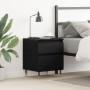 Cabinete de Noche Negro Roble 40x35x50 cm Madera Elaborada de , Mesitas de noche - Ref: Foro24-862965, Precio: 61,35 €, Descu...