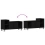 Mueble de TV  Negro Roble 100x35x55 cm Madera elaborada | Foro24.es | Tu tienda online para hogar, jardín y más Foro24.es