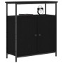 Gabinete de pared Negro Roble 69,5x34x90 cm Madera de ingeniería de , Aparadores - Ref: Foro24-862971, Precio: 87,28 €, Descu...
