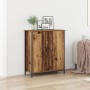 Buffet Madera Antigua 70x30x80 cm Madera Aglomerada y Acero de , Aparadores - Ref: Foro24-862973, Precio: 77,51 €, Descuento: %