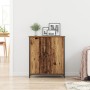 Buffet Madera Antigua 70x30x80 cm Madera Aglomerada y Acero de , Aparadores - Ref: Foro24-862973, Precio: 77,51 €, Descuento: %