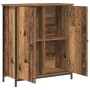 Buffet Madera Antigua 70x30x80 cm Madera Aglomerada y Acero de , Aparadores - Ref: Foro24-862973, Precio: 77,51 €, Descuento: %