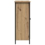 Aparador de Roble Artesanal 70x30x80 cm de Madera Ingenierizada y Acero de , Aparadores - Ref: Foro24-862974, Precio: 74,57 €...