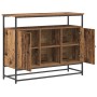 Consola de Madera Vieja 100x35x80 cm Madera Compuesta y Acero de , Aparadores - Ref: Foro24-862976, Precio: 108,09 €, Descuen...