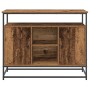 Consola de Madera Vieja 100x35x80 cm Madera Compuesta y Acero de , Aparadores - Ref: Foro24-862976, Precio: 108,09 €, Descuen...
