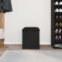 Banco de almacenamiento Negro Roble 40x40x45 cm Madera Compensada von , Bänke für Hallen und Lager - Ref: Foro24-862982, Prei...