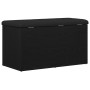 Banco de almacenamiento Negro Roble 80x40x45 cm Madera de Ingeniería von , Bänke für Hallen und Lager - Ref: Foro24-862984, P...