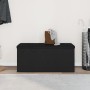 Banco de almacenamiento Negro Roble 100x40x45 cm Madera artificial von , Bänke für Hallen und Lager - Ref: Foro24-862985, Pre...