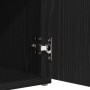 Banco de Almacenamiento Negro Roble 100x30x48 cm Madera Compensada von , Bänke für Hallen und Lager - Ref: Foro24-862986, Pre...