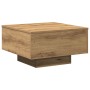 Mesa de café Artisian de roble 55x55x31 cm en madera técnica by , Coffee table - Ref: Foro24-862992, Price: 56,46 €, Discount: %