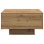 Mesa de café Artisian de roble 55x55x31 cm en madera técnica by , Coffee table - Ref: Foro24-862992, Price: 56,46 €, Discount: %