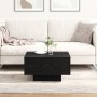 Mesa de café negra de roble 55x55x31 cm, hecha de madera von , Couchtisch - Ref: Foro24-862993, Preis: 56,04 €, Rabatt: %