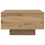 Mesa de café con luces LED Roble Artesano 55x55x31 cm von , Couchtisch - Ref: Foro24-862995, Preis: 65,39 €, Rabatt: -5%%
