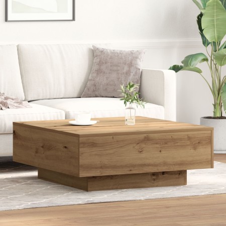 Mesa de café Roble Artesanal 80x80x31 cm Madera de Ingeniería von , Couchtisch - Ref: Foro24-862998, Preis: 83,93 €, Rabatt: %