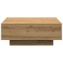 Mesa de café Roble Artesanal 80x80x31 cm Madera de Ingeniería von , Couchtisch - Ref: Foro24-862998, Preis: 83,93 €, Rabatt: %