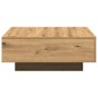 Mesa de café Roble Artesanal 80x80x31 cm Madera de Ingeniería von , Couchtisch - Ref: Foro24-862998, Preis: 83,93 €, Rabatt: %