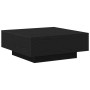 Mesa de Café Negra de Roble 80x80x31 cm de Madera Ingenierizada von , Couchtisch - Ref: Foro24-862999, Preis: 83,09 €, Rabatt: %