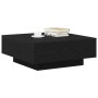 Mesa de Café Negra de Roble 80x80x31 cm de Madera Ingenierizada von , Couchtisch - Ref: Foro24-862999, Preis: 83,09 €, Rabatt: %