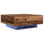 Mesa de Café con Luces LED Madera Vieja 80x80x31 cm von , Couchtisch - Ref: Foro24-863000, Preis: 93,18 €, Rabatt: %