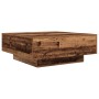 Mesa de Café con Luces LED Madera Vieja 80x80x31 cm von , Couchtisch - Ref: Foro24-863000, Preis: 93,18 €, Rabatt: %