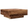 Mesa de Café con Luces LED Madera Vieja 80x80x31 cm von , Couchtisch - Ref: Foro24-863000, Preis: 93,18 €, Rabatt: %