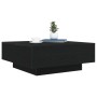 Mesa de Café con Luces LED Madera Negra 80x80x31 cm von , Couchtisch - Ref: Foro24-863002, Preis: 100,10 €, Rabatt: %