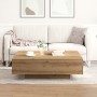 Mesa de café Artisan de 100x100x31 cm en madera de ingeniero color roble by , Coffee table - Ref: Foro24-863004, Price: 104,7...
