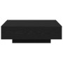 Mesa de café negra, de roble, 100x100x31 cm, madera contrachapada by , Coffee table - Ref: Foro24-863005, Price: 101,64 €, Di...