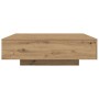 Mesa de Café Roble Artesano Madera de Ingeniería 100 x 100 x 31 cm by , Coffee table - Ref: Foro24-863007, Price: 118,87 €, D...