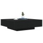 Mesa de café con luces LED Madera de roble negra 100x100x31 cm von , Couchtisch - Ref: Foro24-863008, Preis: 111,27 €, Rabatt: %